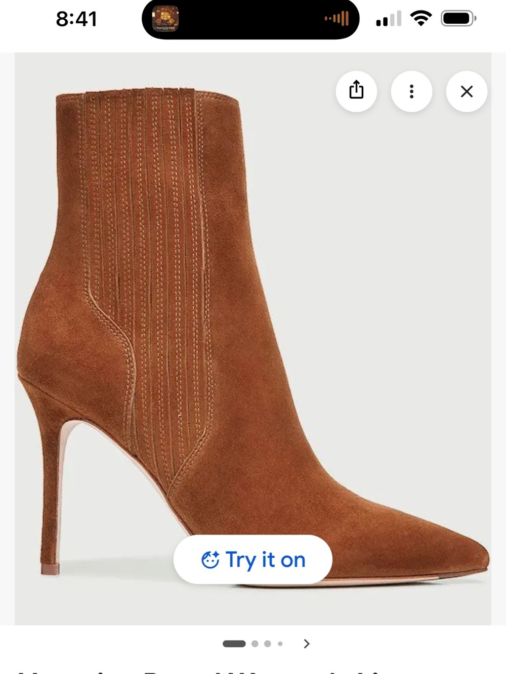 Veronica Beard Lisa Women's Suede Pointed-Toe Stiletto Ankle Boots - chestnut